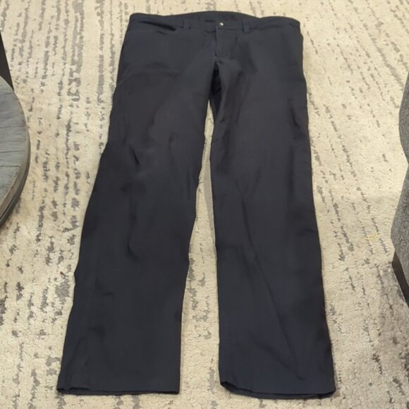 Lululemon ABC Pant Slim *Swift Cotton 32" Black - Picture 8 of 10
